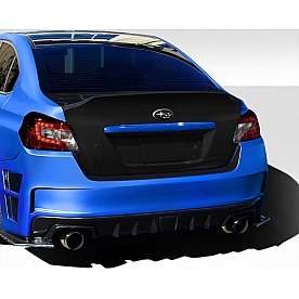 Extreme Dimensions Trunk Lid - Fiberglass Reinforced Plastic Black - 109829