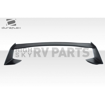 Extreme Dimensions Spoiler - Wing Trunk Lid Matte Fiberglass Black - 109193