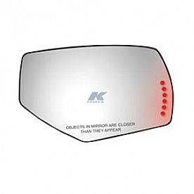 K-Source Exterior Mirror Glass OEM Power Single - 40283