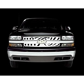 Putco Grille Insert - Polished Stainless Steel Rectangular - 86137