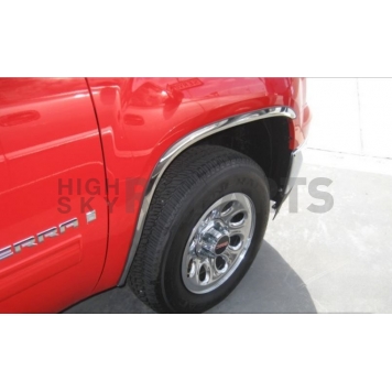 B & I Fender Trim - Full Wheel Well Stainless Steel Chrome Plated - F844-2
