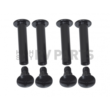Kentrol Hood Latch Matte Polyurethane Black Set Of 2 - 70089-4
