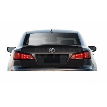 Extreme Dimensions Trunk Lid - Clear Coated Carbon Fiber Black - 108538