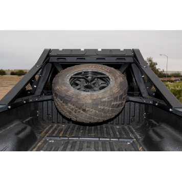 Addictive Desert Designs Spare Tire Carrier Hammer Black Truck Bed Mount - 09552NA01N