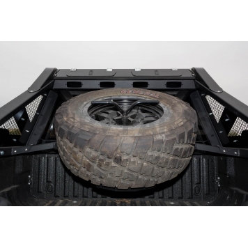 Addictive Desert Designs Spare Tire Carrier Hammer Black Truck Bed Mount - 09552NA01N-1