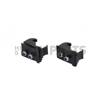 Kentrol Hood Latch Textured Stainless Steel Black Set Of 2 - 80704-5