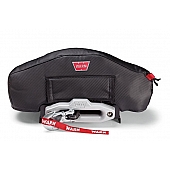 Warn Winch Cover - Vinyl With Mesh Backing Black - 102639