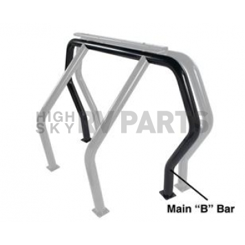 Go Rhino Roll Bar Component 3 Inch Powder Coated Steel - 98002B