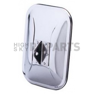 CIPA USA Exterior Mirror Rectangular Manual Silver Single - 94500