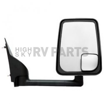 Velvac Exterior Mirror Remote Rectangular Black - 715426