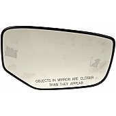 Help! By Dorman Exterior Mirror Glass Rectangular Power Single - 56328