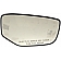 Help! By Dorman Exterior Mirror Glass Rectangular Power Single - 56328