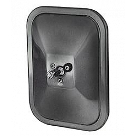 Grote Industries Exterior Mirror Manual Rectangular Black Single - 12072