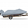 Carver Boat Cover V-Hull Bass Boat Gray Polyester - 77218P10