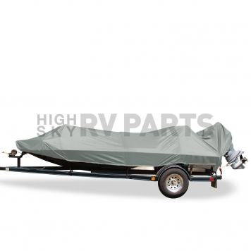 Carver Boat Cover Jon Style Boat Gray Polyester - 77816P10