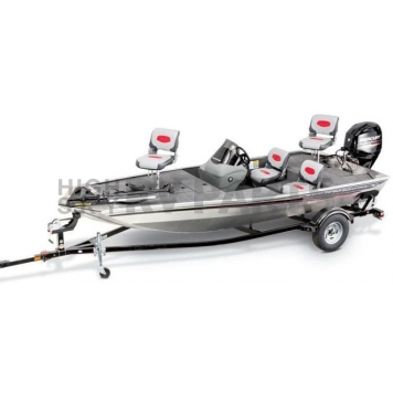 Carver Boat Cover Jon Style Boat Gray Polyester - 77816P10-1