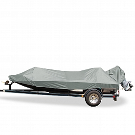 Carver Boat Cover Jon Style Boat Gray Polyester - 77818P10
