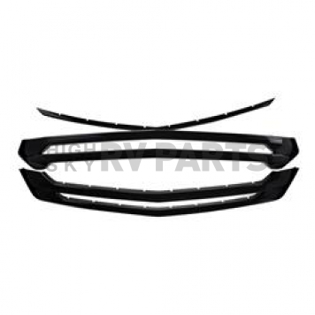 Coast To Coast Grille Insert - Black Gloss ABS Plastic - GI475BLK