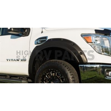 EGR Fender Flare - Black ABS Plastic Textured Set Of 4 - 791884