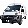 Black Horse Offroad Grille Guard 1-1/2 Inch Black Powder Coated Steel - 17DOPRMA
