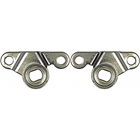 Help! By Dorman Tailgate Hinge - Natural Steel Silver Set Of 2 - 38647