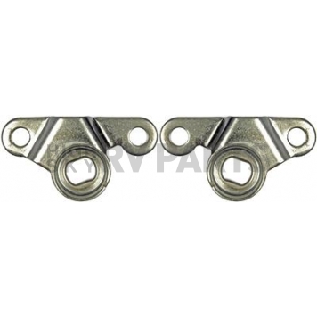Help! By Dorman Tailgate Hinge - Natural Steel Silver Set Of 2 - 38647