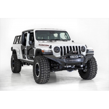 Addictive Desert Designs Stealth Fighter Bumper Powder Coated Steel Black - F961692081-2