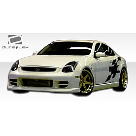 Extreme Dimensions Ground Effects Kit - Primered Fiberglass Reinforced Plastics 4-Piece - 110574