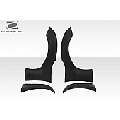 Extreme Dimensions Fender Flare - Black Fiberglass Primered Set Of 2 - 112644