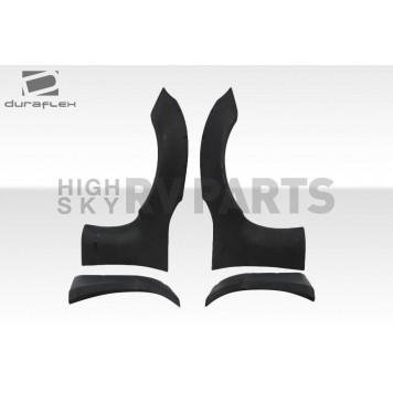 Extreme Dimensions Fender Flare - Black Fiberglass Primered Set Of 2 - 112644