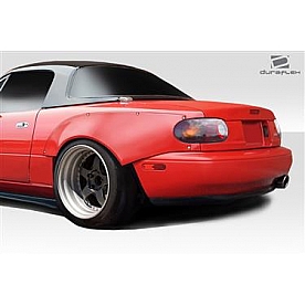 Extreme Dimensions Fender Flare - Black Fiberglass Reinforced Plastic Matte Set Of 2 - 112795