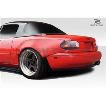 Extreme Dimensions Fender Flare - Black Fiberglass Reinforced Plastic Matte Set Of 2 - 112795