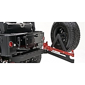 Rancho Bumper Rock Gear 1-Piece Design Steel Black - RS6221B1