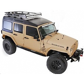 Smittybilt Hard Top 1-Piece Black Fiberglass - 517702