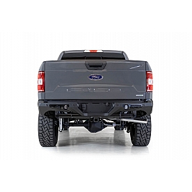 Addictive Desert Designs Bumper Bomber Rear Powder Coated Steel Black - R180011370