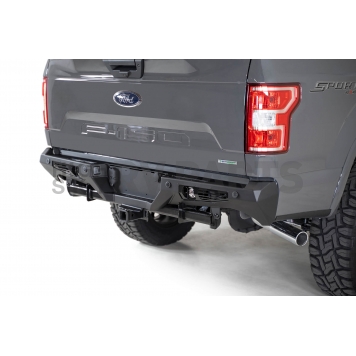 Addictive Desert Designs Bumper Bomber Rear Powder Coated Steel Black - R180011370-4