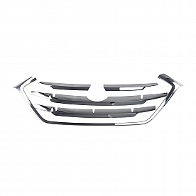 Coast To Coast Grille Insert - Chrome Plated ABS Plastic - GI458
