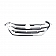 Coast To Coast Grille Insert - Chrome Plated ABS Plastic - GI458