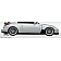 Extreme Dimensions Fender Flare - Black Fiberglass Primered Set Of 2 - 107229