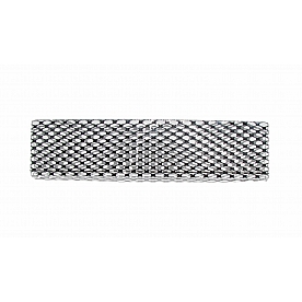 Street Scene Bumper Grille Insert Mesh Chrome Plated Silver Steel - 95078779