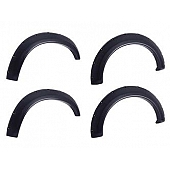 EGR Fender Flare - Black ABS Plastic Textured Set Of 4 - 793554RI
