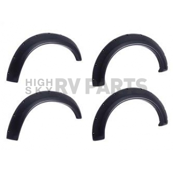 EGR Fender Flare - Black ABS Plastic Textured Set Of 4 - 793554RI