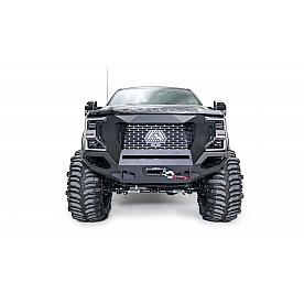 Fab Fours Bumper Grumper Modular Design Steel Black - GR47001