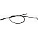 Dorman (OE Solutions) Hood Release Cable 4.41 Feet - 912452