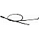 Dorman (OE Solutions) Hood Release Cable 4.41 Feet - 912452