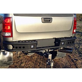 Addictive Desert Designs Bumper Dimple R Powder Coated Steel Black - 4023012801