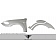 Extreme Dimensions Fender Flare - Gray Fiberglass Primered Set Of 4 - 108740