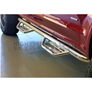 N-Fab Nerf Bar 3 Inch Stainless Steel Round - HPC0780CCS