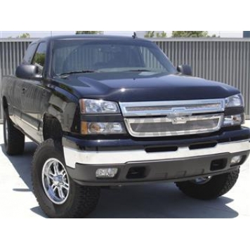 T-Rex Truck Products Grille Insert - Mesh Rectangular Polished Stainless Steel - 54106