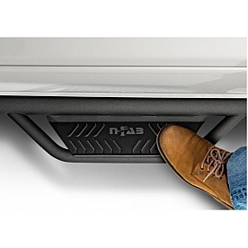 N-Fab Nerf Bar 3 Inch Stainless Steel Round - HPC0780CCT